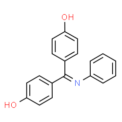 ChemSpider 2D Image | 4,4'-(Phenylcarbonimidoyl)diphenol | C19H15NO2