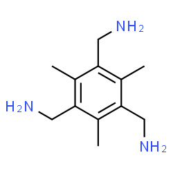 ChemSpider 2D Image | (2,4,6-Trimethylbenzene-1,3,5-triyl)trimethanamine | C12H21N3