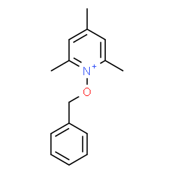 ChemSpider 2D Image | 1-(Benzyloxy)-2,4,6-trimethylpyridinium | C15H18NO