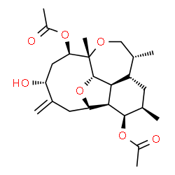ChemSpider 2D Image | asbestinin-17 | C24H36O7