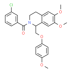 ChemSpider 2D Image | CIQ | C26H26ClNO5