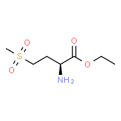 ChemSpider 2D Image | Ethyl (2S)-2-amino-4-(methylsulfonyl)butanoate | C7H15NO4S
