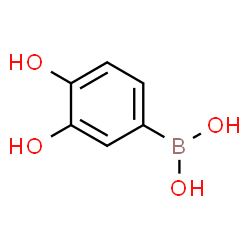 ChemSpider 2D Image | (3,4-Dihydroxyphenyl)boronic acid | C6H7BO4