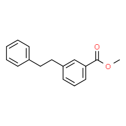 ChemSpider 2D Image | Methyl 3-(2-phenylethyl)benzoate | C16H16O2