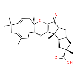 ChemSpider 2D Image | sterhirsutin A | C30H42O4