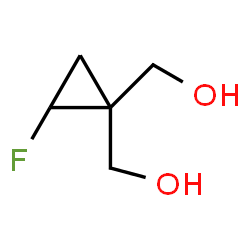 ChemSpider 2D Image | (2-Fluoro-1,1-cyclopropanediyl)dimethanol | C5H9FO2