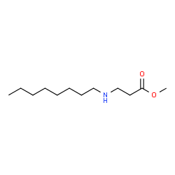 ChemSpider 2D Image | Methyl N-octyl-beta-alaninate | C12H25NO2