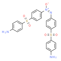 ChemSpider 2D Image | Azoxydapsone | C24H20N4O5S2