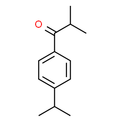 ChemSpider 2D Image | 2-(4-isobutyrylphenyl)propane | C13H18O