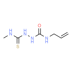 ChemSpider 2D Image | N-Allyl-2-(methylcarbamothioyl)hydrazinecarboxamide | C6H12N4OS