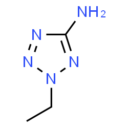 ChemSpider 2D Image | 2-Ethyl-2H-tetrazol-5-amine | C3H7N5