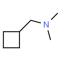 ChemSpider 2D Image | 1-Cyclobutyl-N,N-dimethylmethanamine | C7H15N