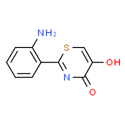 ChemSpider 2D Image | thiasporine A | C10H8N2O2S