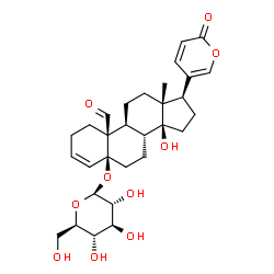 ChemSpider 2D Image | Scilliglaucoside | C30H40O10
