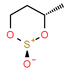 ChemSpider 2D Image | trans-1,3-butanediol cyclic sulfite | C4H8O3S