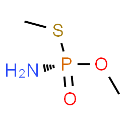 ChemSpider 2D Image | O,S-Dimethyl (R)-phosphoramidothioate | C2H8NO2PS