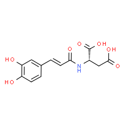 ChemSpider 2D Image | N-CAFFEOYL-L-ASPARTIC ACID | C13H13NO7