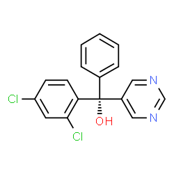 ChemSpider 2D Image | triarimol | C17H12Cl2N2O