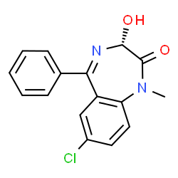 ChemSpider 2D Image | (R)-temazepam | C16H13ClN2O2