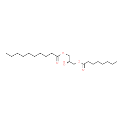 ChemSpider 2D Image | 2-Hydroxy-3-(octanoyloxy)propyl decanoate | C21H40O5