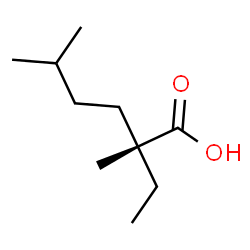 ChemSpider 2D Image | (2R)-2-Ethyl-2,5-dimethylhexanoic acid | C10H20O2