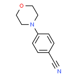 ChemSpider 2D Image | 4-morpholinobenzonitrile | C11H12N2O