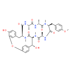 ChemSpider 2D Image | Bouvardin (9CI) | C40H48N6O10