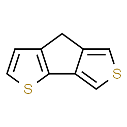 ChemSpider 2D Image | 4H-Thieno[3',4':4,5]cyclopenta[1,2-b]thiophene | C9H6S2