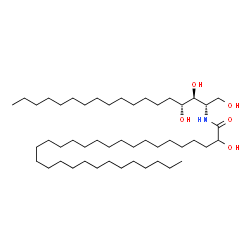 ChemSpider 2D Image | N-(2-hydroxytricontanoyl)phytosphingosine | C48H97NO5