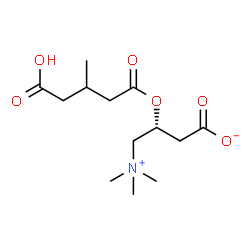 ChemSpider 2D Image | O-3-methylglutaryl-L-carnitine | C13H23NO6