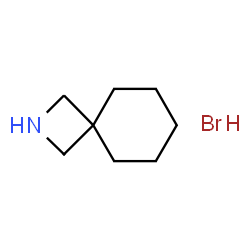 ChemSpider 2D Image | 2-Azaspiro[3.5]nonane hydrobromide (1:1) | C8H16BrN