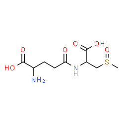 ChemSpider 2D Image | gamma-Glutamyl-3-(methylsulfinyl)alanine | C9H16N2O6S