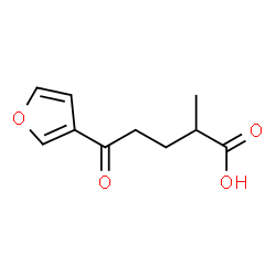 ChemSpider 2D Image | 5-(3-Furyl)-2-methyl-5-oxopentanoic acid | C10H12O4