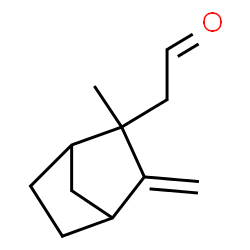 ChemSpider 2D Image | (2-Methyl-3-methylenebicyclo[2.2.1]hept-2-yl)acetaldehyde | C11H16O