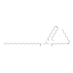 ChemSpider 2D Image | 1,2-Dioleoyl-3-Arachidoyl-rac-glycerol | C59H110O6
