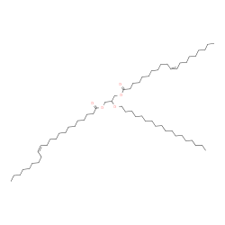 ChemSpider 2D Image | 3-[(11Z)-11-Icosenoyloxy]-2-(octadecyloxy)propyl (13Z)-13-docosenoate | C63H120O5