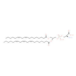 ChemSpider 2D Image | PS(18:2(9Z,12Z)/20:3(8Z,11Z,14Z)) | C44H76NO10P