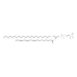 ChemSpider 2D Image | PC(o-22:0/18:3(9Z,12Z,15Z)) | C48H92NO7P