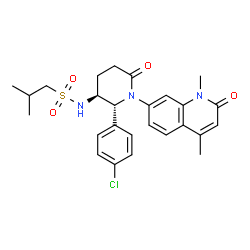 ChemSpider 2D Image | LP99 | C26H30ClN3O4S