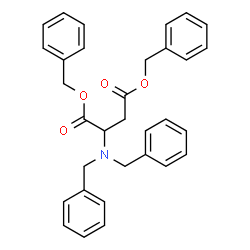 ChemSpider 2D Image | Dibenzyl N,N-dibenzylaspartate | C32H31NO4