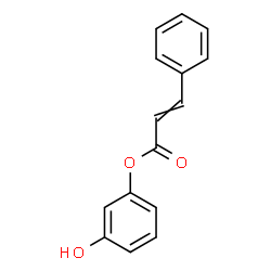 ChemSpider 2D Image | 3-Hydroxyphenyl 3-phenylacrylate | C15H12O3