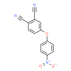ChemSpider 2D Image | 4-(4-Nitrophenoxy)phthalonitrile | C14H7N3O3
