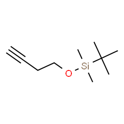 ChemSpider 2D Image | 4-(tert-Butyldimethylsilyloxy)-1-butyne | C10H20OSi