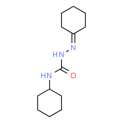 ChemSpider 2D Image | N-Cyclohexyl-2-cyclohexylidenehydrazinecarboxamide | C13H23N3O