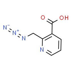 ChemSpider 2D Image | 2-(Azidomethyl)nicotinic acid | C7H6N4O2