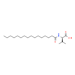 ChemSpider 2D Image | N-Palmitoyl-D-valine | C21H41NO3