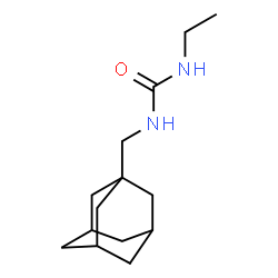 ChemSpider 2D Image | 1-(Adamantan-1-ylmethyl)-3-ethylurea | C14H24N2O