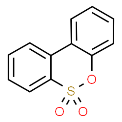 ChemSpider 2D Image | Dibenzo[c,e][1,2]oxathiine 6,6-dioxide | C12H8O3S