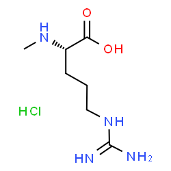 ChemSpider 2D Image | N~2~-Methyl-L-arginine hydrochloride (1:1) | C7H17ClN4O2