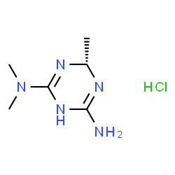 ChemSpider 2D Image | Imeglimin hydrochloride | C6H14ClN5